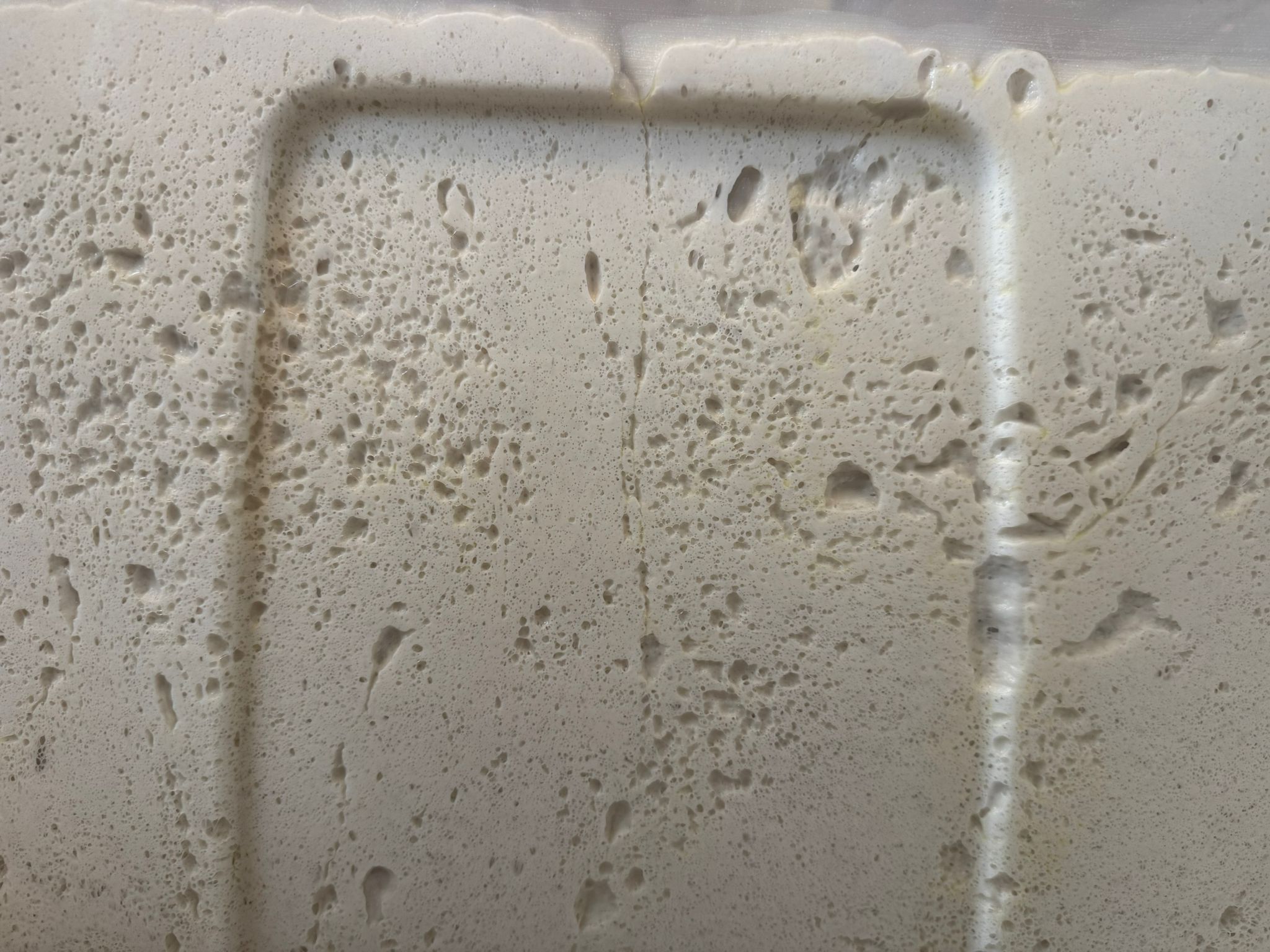 The Flow's stone work surface